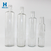Clear Luxury Round 100ml 250ml 500ml 750ml 1000ml Olive Oil Bottle