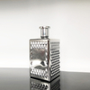 2022 Vodka Gin Rum Alcohol Glass Liquor Bottle Silver Whiskey Bottle With Cork