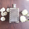 2022 Vodka Gin Rum Alcohol Glass Liquor Bottle Silver Whiskey Bottle With Cork