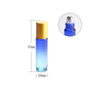 10ml Gradient Color Glass Roller Bottles For Essential Oil
