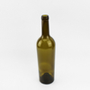 Classic Glass 750ml Wine Bottle Dark Green For Sale