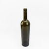 Cork Top Wholesale 750ml Glass Wine Bottle Dark Green