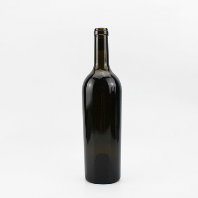 Free Sample Antique Green 750ml Wine Bottle