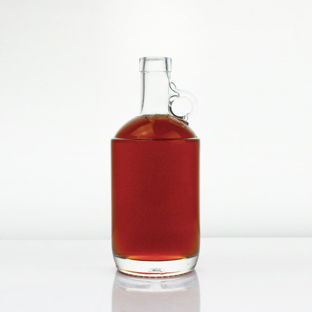 750ml Clear Glass Bottle Empty Moonshine Jug Glass Bottle