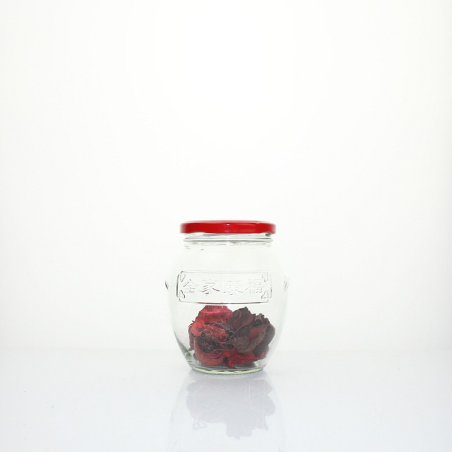 Flint 430ml Customized Glass Jar