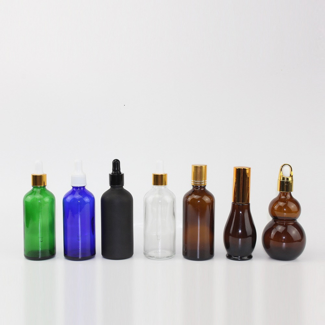 Different Colors Essential Oil Glass Bottle For Sale 30ML 50ML 100ML 150ML