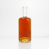 750ml Crystal Glass Bottle Embossed Custom Glass Bottle