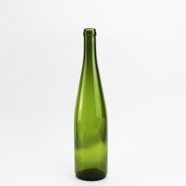 Supply Light Green 750ML 500ML 187ML Wine Glass Bottle Cork Top