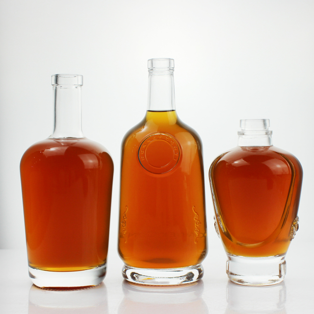 Empty 500ml 750ml 700ml ODM Brandy Whisky Liquor Spirit Gin Rum Red Vodka Bottle Price