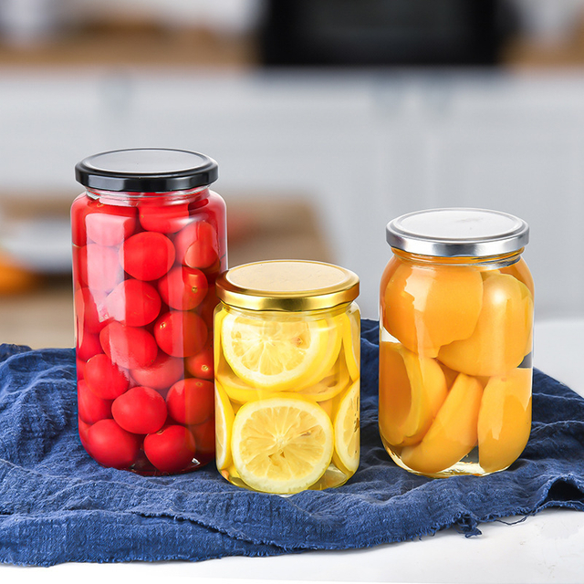 32oz Glass Jar Food Jar