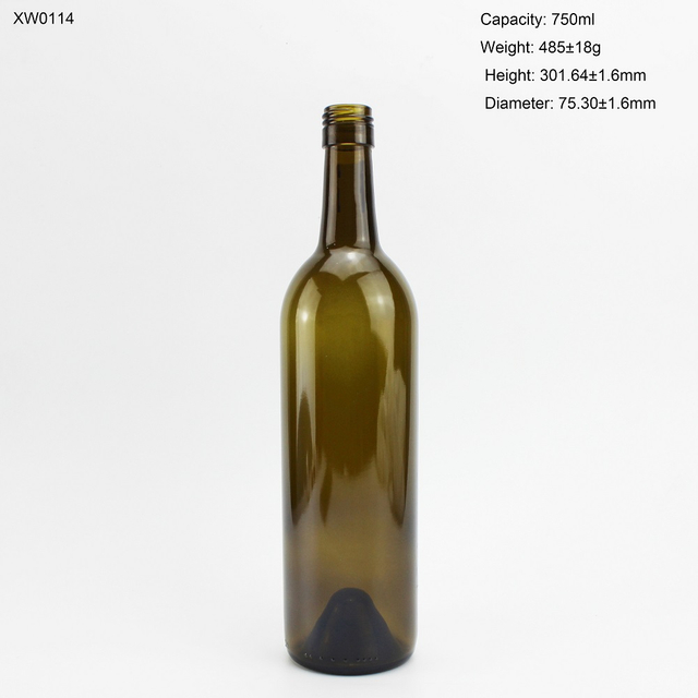 Fashion Bordeaux Screw Top Wine Bottle 750ml In Stock
