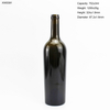 Wholesale 750ml Wine Glass Bottle Dark Green