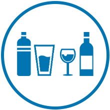 Food and Beverage Glass Bottle